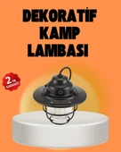 Çam Kozalağı Şekilli Retro Kamp Gece Lambası - 1