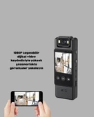 Mini Kamera 1080P Full HD Döner Lens Taşınabilir - 2