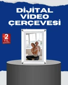 USB Type-C Destekli 7 İnç Dijital Fotoğraf Çerçevesi – Video ve Müzik Oynatma thumbnail 1