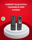 Mini Kamera 1080P Full HD Taşınabilir Güvenlik ve Kayıt Cihazı - 1