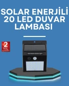 Hareket Algılamalı Solar LED Güvenlik Lambası thumbnail 1