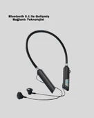 Ergonomik Tasarımlı IPX4 Suya Dayanıklı Bluetooth Kulaklık thumbnail 4