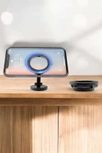 Telefon Tutucu Tüm Arabalara Uyumlu Araç İçi Katlanabilir Manyetik Tasarım thumbnail 3
