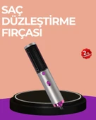 Hacim Veren ve Saç Elektriklenmesini Önleyen Sıcak Hava Fırçası thumbnail 1