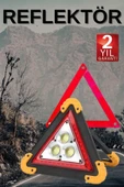 Solar Şarjlı Çok Fonksiyonlu Reflektör Işıklı Ikaz Lambası Acil Durum Reflektörü Acil Durum Uyarı Lambası thumbnail 2