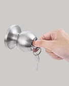 İç ve Dış Mekan Uyumlu Giriş Tipi Topuzlu Kilit thumbnail 3