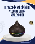 LED Işıklı Sessiz Çalışan Soğuk Buhar Nemlendirici thumbnail 1