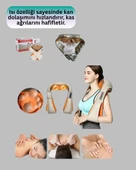 Isıtma Fonksiyonlu Ovmalı Boyun Omuz ve Vücut Masaj Cihazı Rahatlatıcı thumbnail 2