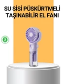 Taşınabilir Şarjlı Su Buharlı Mini Klima Fan thumbnail 1