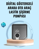 Type-C Şarj Girişli Taşınabilir Elektrikli Hava Pompası thumbnail 1