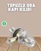 İç ve Dış Mekan Uyumlu Giriş Tipi Topuzlu Kilit thumbnail 1