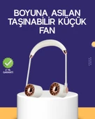 Katlanabilir Asılabilir Mini Fan USB Şarjlı 3 Kademeli Sessiz thumbnail 1