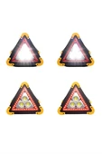 Solar Şarjlı Çok Fonksiyonlu Reflektör Işıklı Ikaz Lambası Acil Durum Reflektörü Acil Durum Uyarı Lambası thumbnail 3