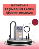 Çok Fonksiyonlu Araç, Bisiklet, Top Uyumlu Elektrikli Hava Pompası thumbnail 1
