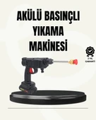 48V Şarjlı Basınçlı Yıkama Makinesi Kablosuz Su Tabancası thumbnail 1