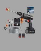 Akülü Basınçlı Yıkama Tabancası 450PSI Su Püskürtme Makinesi thumbnail 4