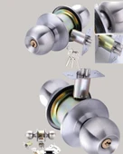 İç ve Dış Mekan Uyumlu Giriş Tipi Topuzlu Kilit thumbnail 4