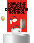 Kablosuz Bluetooth Kulaklık – Otomatik Eşleşme, Tek Tuş Kontrol, Stereo Ses - 1