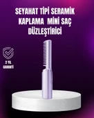 Kablosuz USB Şarjlı Saç Düzleştirici Tarak – Seyahat Boy thumbnail 1