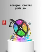Uzaktan Kumandalı RGB Smart Şerit LED Işık Esnek ve Taşınabilir Dekorasyon thumbnail 1