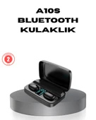 A10s TWS Bluetooth 5.0 Kulaklık – Powerbank’li Şarj Kutusu, Dokunmatik Kontrol, Gerçek Stereo - 1