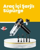 Araç İçi Derinlemesine Temizlik İçin Kompakt ve Ergonomik El Süpürgesi thumbnail 1