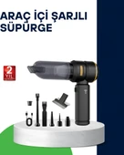 Kablosuz Şarjlı Araç İçi ve Küçük Alanlar İçin Güçlü Vakumlu Süpürge thumbnail 1