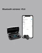 A10s TWS Bluetooth 5.0 Kulaklık – Powerbank’li Şarj Kutusu, Dokunmatik Kontrol, Gerçek Stereo - 4