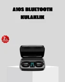 A10s Kablosuz Bluetooth Kulaklık – 1800mAh Powerbank, Otomatik Eşleşme, iOS/Android Uyumlu - 1