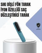 3D Dişli Saç Düzleştirici Tarak – USB Şarjlı Kompakt Tasarım thumbnail 1
