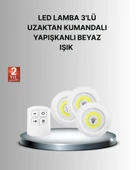 Dekoratif ve Pratik 3’lü Kumandalı Spot LED Aydınlatma thumbnail 1
