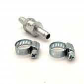Mazot Benzin Yakıt Çekvalf 10mm ve 2 adet Hortum Kelepçesi - 2