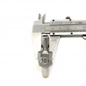 Mazot Benzin Yakıt Çekvalf 10mm ve 2 adet Hortum Kelepçesi - 3