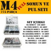 775 Parça M4 Somun Seti - 1