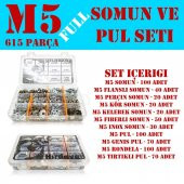 615 Parça M5 Somun Seti - 1