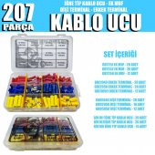 207 Parça Dişi Terminal İğne Seti - 1