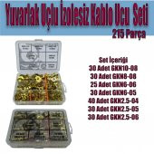 215 Parça İzolesiz Kablo Ucu Seti - 1