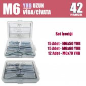 42 Parça M6 YHB Vida Seti - 1