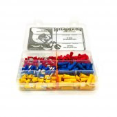 Erkek ve Dişi Mermi Başlı Ek Terminal Seti, Ortanca Paket 150 Parça - 5