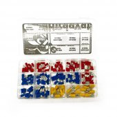 Yarım İzoleli Faston Terminal Seti, Hesaplı Paket 140 Parça - 2