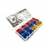 Yarım İzoleli Faston Terminal Seti, Ortanca Paket 270 Parça - 4