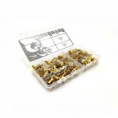 370 Parça İzolesiz Yuvarlak Tip Kablo Ucu Seti - 6