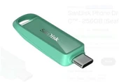 Sandisk SDIXS0N-256G-GN6NQ 256GB Phone Drive with USB-C-128GB (Seafoam Green) Flash Bellek - 4