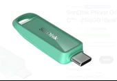 Sandisk SDIXS0N-256G-GN6NQ 256GB Phone Drive with USB-C-128GB (Seafoam Green) Flash Bellek - 2