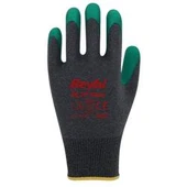 BEYBİ PL17 Flex 10 Beden Gri-Yeşil Polyesyter Likralı İpten Örülmüş Lateks Kaplı 12li Paket (3131X) - 2
