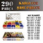 290 Parça Kablo Ucu Fiş Seti - 1