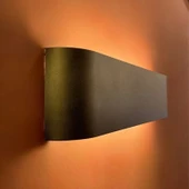 Cata CT-5213 12W Penguen LED Aplik Siyah Kasa 3200K Günışığı Dış Mekan Su Geçirmez Duvar Aydınlatma Armatürü - 3