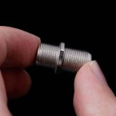 10 Adet Uydu Anten Kablosu Ek Aparatı F Ara Konnektör - 4