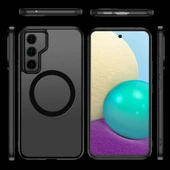 iPhone 12 Pro Max Kılıf Şık Tasarımlı Wireless Şarj Özellikli Flet Magsafe Kapak thumbnail 4