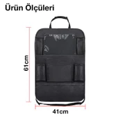 Zhltools Araba Koltuk Arkası Eşya Düzenleyici Organizer Tablet Telefon Tutucu thumbnail 7